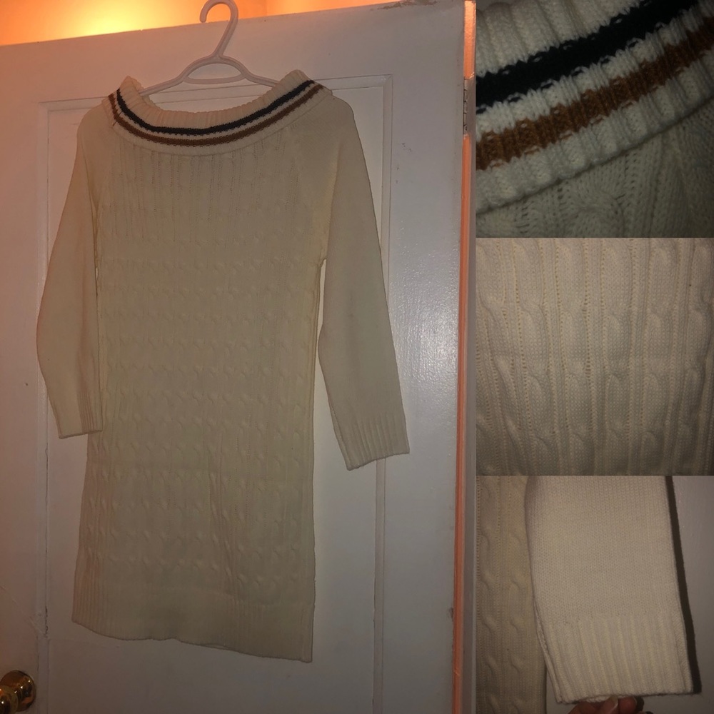 Off-White Off the Shoulder Wool MiniDress ✨